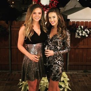 XS Gianni Bini Sequin Party Dress